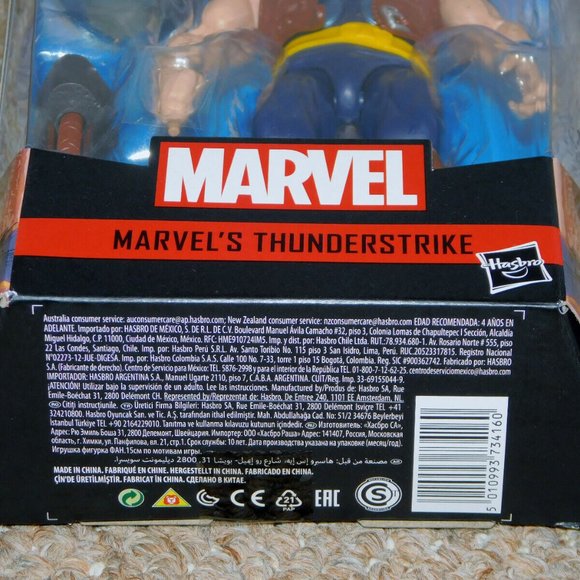 2020 Hasbro Marvel Legends 6" Thunderstrike Figure MIB Brand New BAF Joe Fixit - Picture 4 of 6